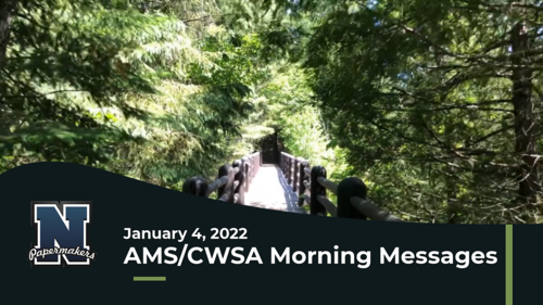 Go to AMS/CWSA Morning Messages